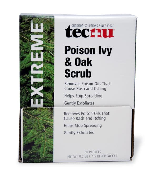 Tecnu Extreme Poison Ivy and Oak Scrub.