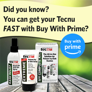 Get Tecnu fast using your Amazon Prime benefits